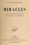 [Gutenberg 63185] • Miracles / avec une introduction de Jacques Rivière